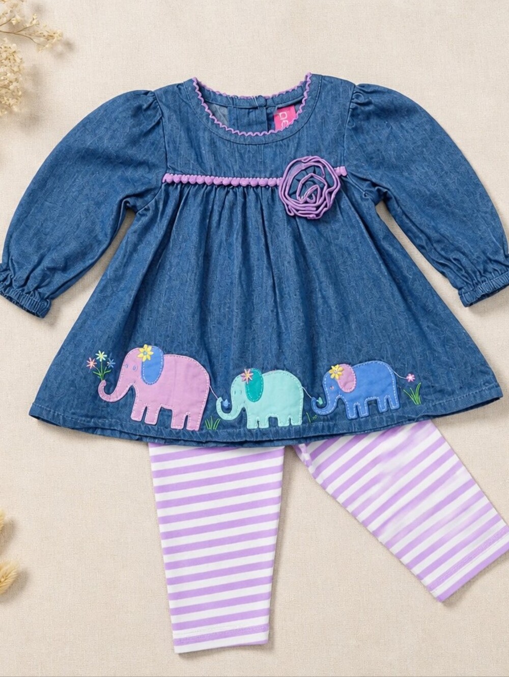 Good lad baby girl outfit sz 6 months